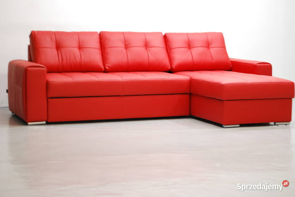 SKÓRA NATURALNA NAROŻNIK Z FSPANIA 6038 SOFA skóra