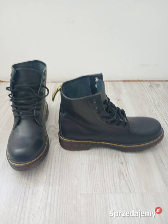 buty skórzane wysokie unisex skóra Trekkingowe Sterdyń