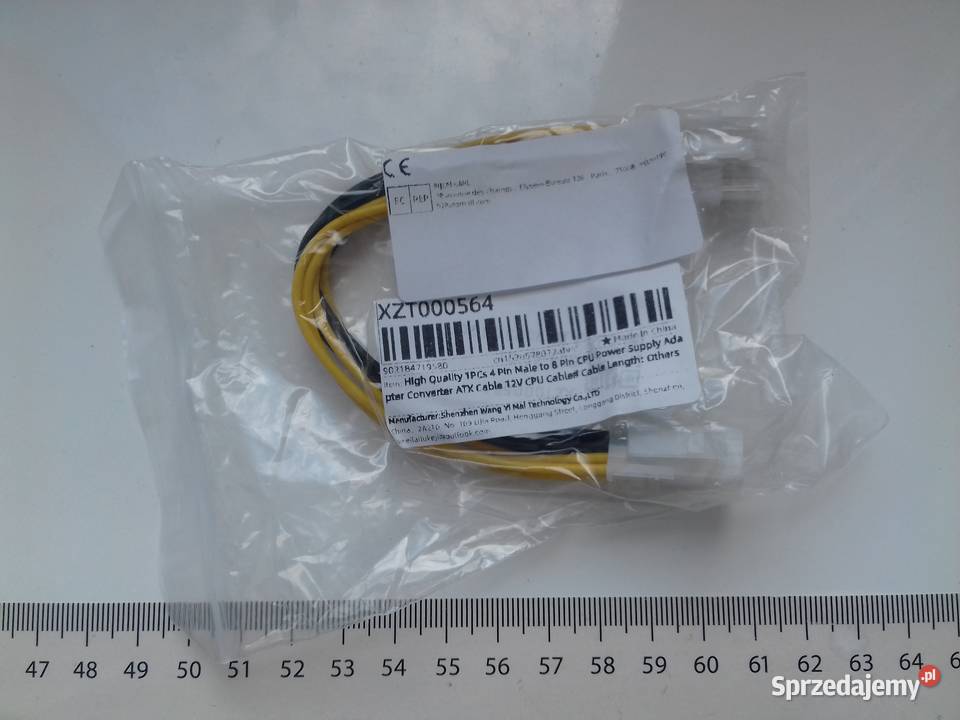 ATX EPS CPU z 4Pin męski na 8Pin żeński EPS Bydgoszcz