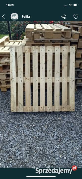 Paleta drewniana 114x114 Magazynowanie śląskie Bielsko-Biała