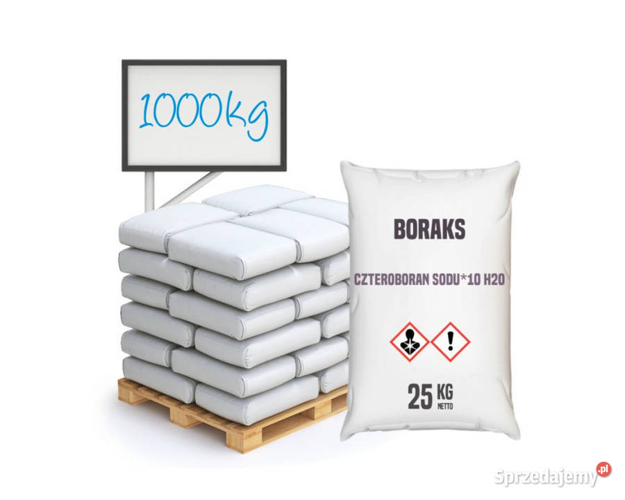 Boraks dziesięciowodny czteroboran sodu