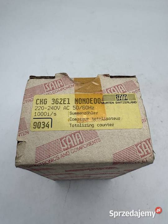 SAIA CKG 362E1 N0N0E00 Counter Warszawa sprzedam