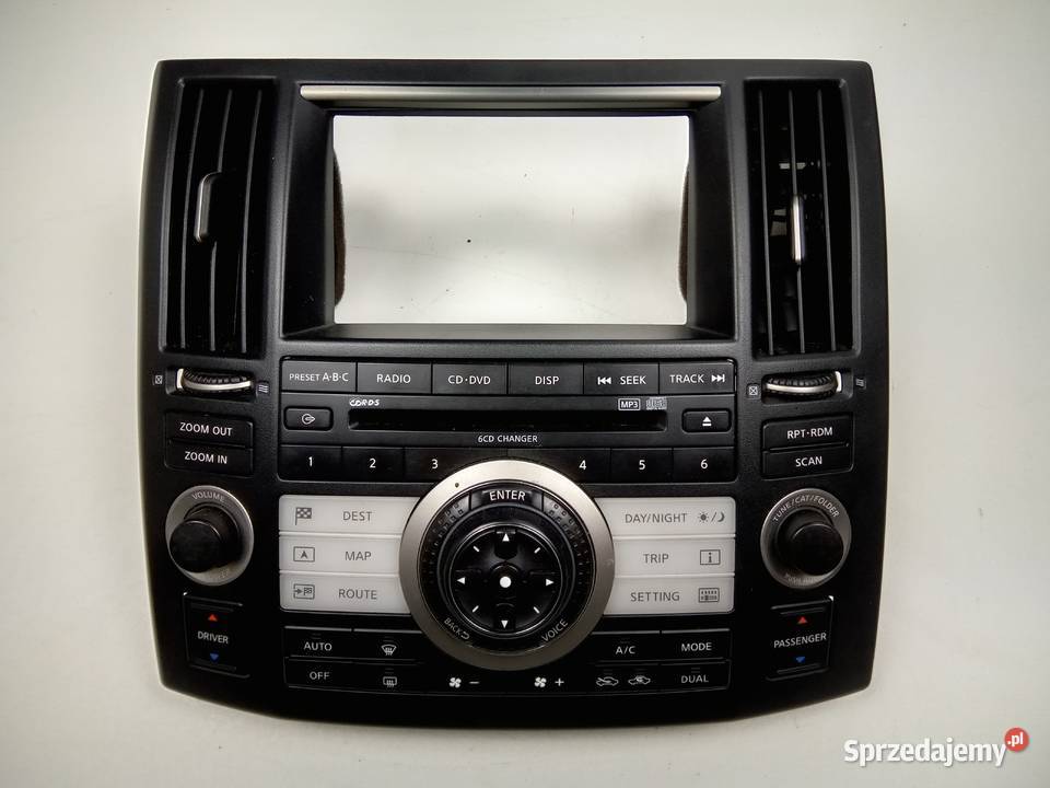 PANEL RAMKA RADIA KLIMY KRATKA INFINITI FX35 Nowy Tomyśl