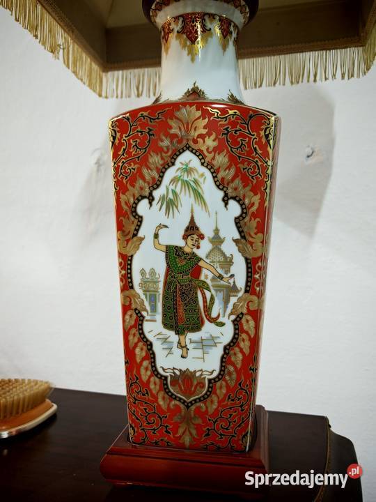 Piękna duża lampa stołowa Sandomierz