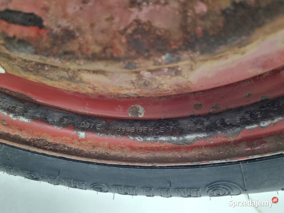 KOŁO DOJAZDOWE Peugeot 206 206 307 11570 R15 Chełm