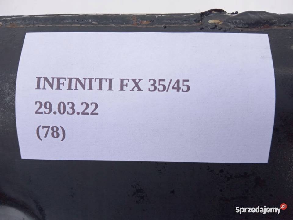 SANKI KOŁYSKA WÓZEK PRZÓD 4WD INFINITI FX35 FX45 sprzedam