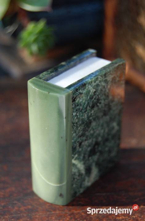 Księga Koran figurka vintage granit nefryt lubelskie Lublin