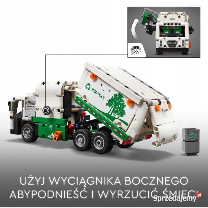 LEGO Technic Śmieciarka Mack LR Electric 42167 Mikołów