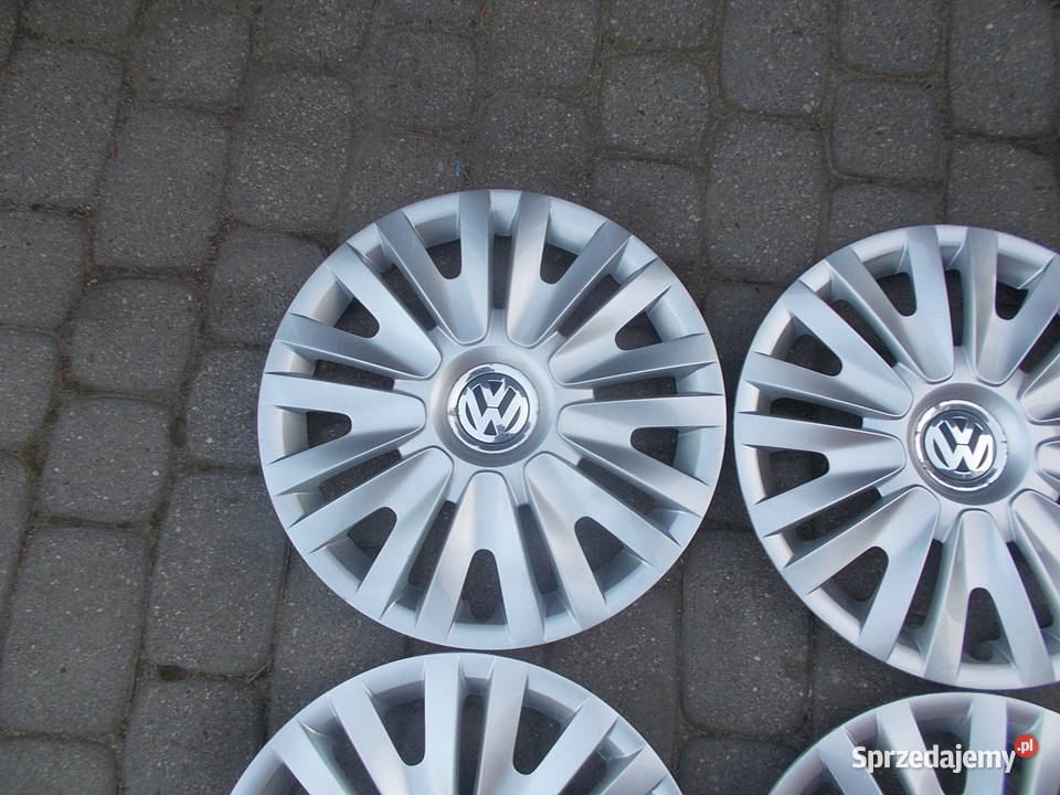 KOLPAKI NA FELGI STALOWE VW 15 komplet wielkopolskie Września