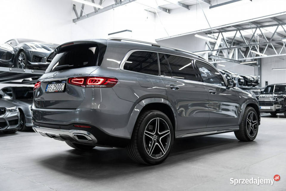 Mercedes GLS Klasa 400d Polska Bezwypadkowy czujnik zmierzchu Węgrzce