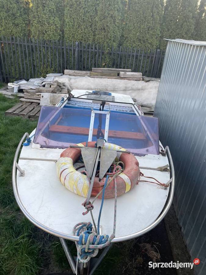 Łódź Wędkarska Przyczepa podłodziowaSilnik Pozostałe mazowieckie Garwolin