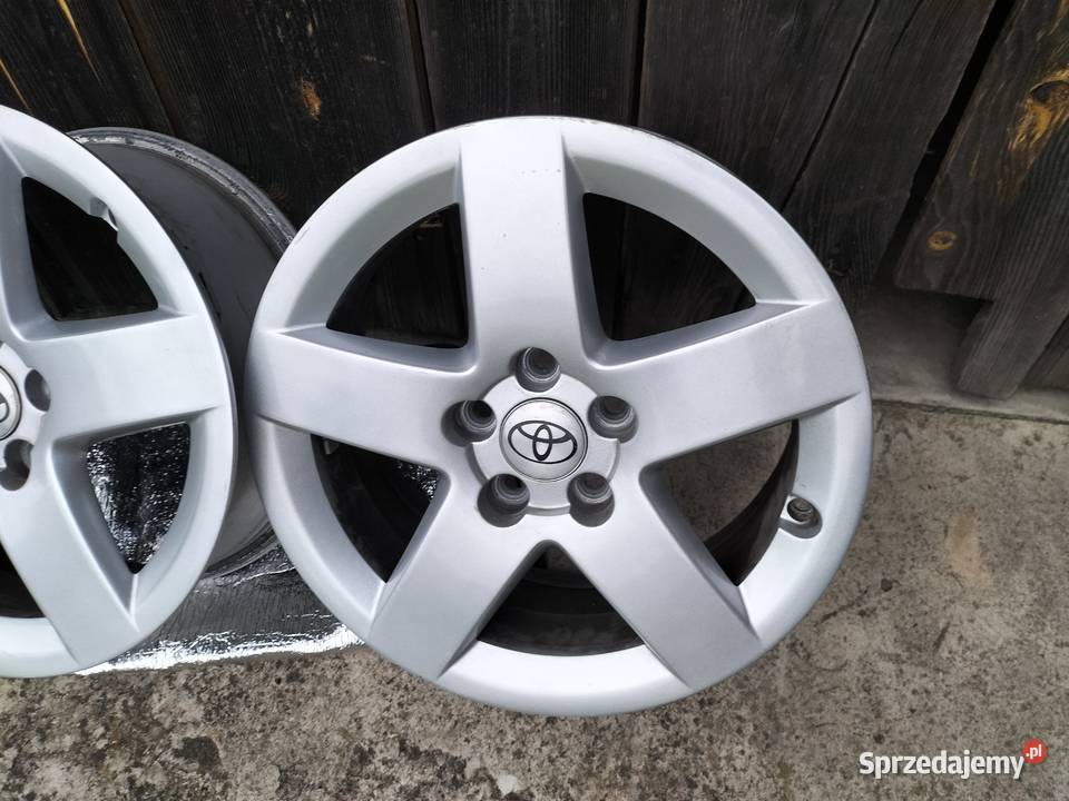 Zestaw alufelg 15 5x100 ET38 Toyota VW Audi Samochodowe Biłgoraj