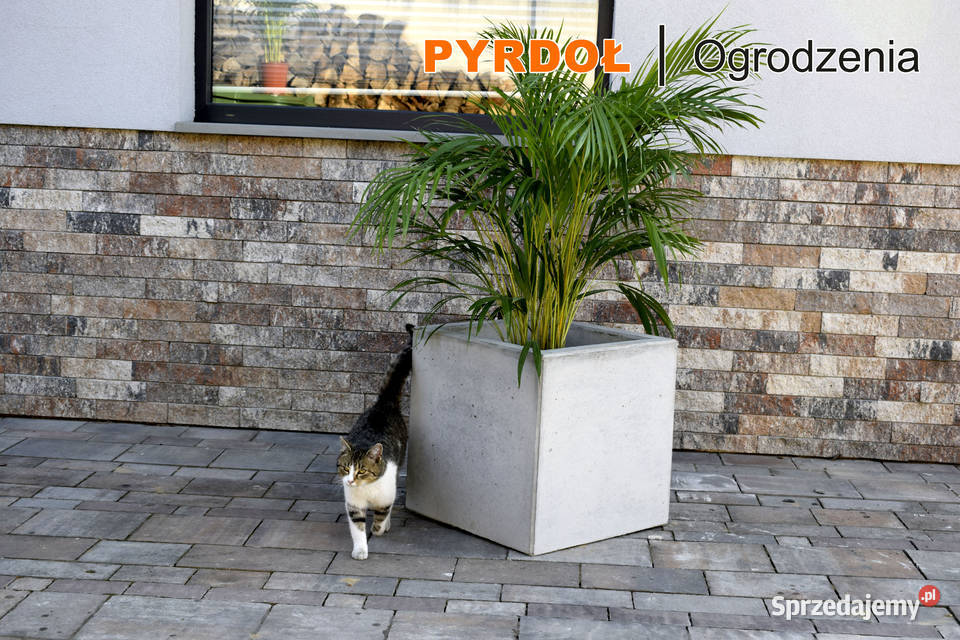 Donica betonowa z betonu architektonicznego 250 Donice małopolskie Nowy Sącz