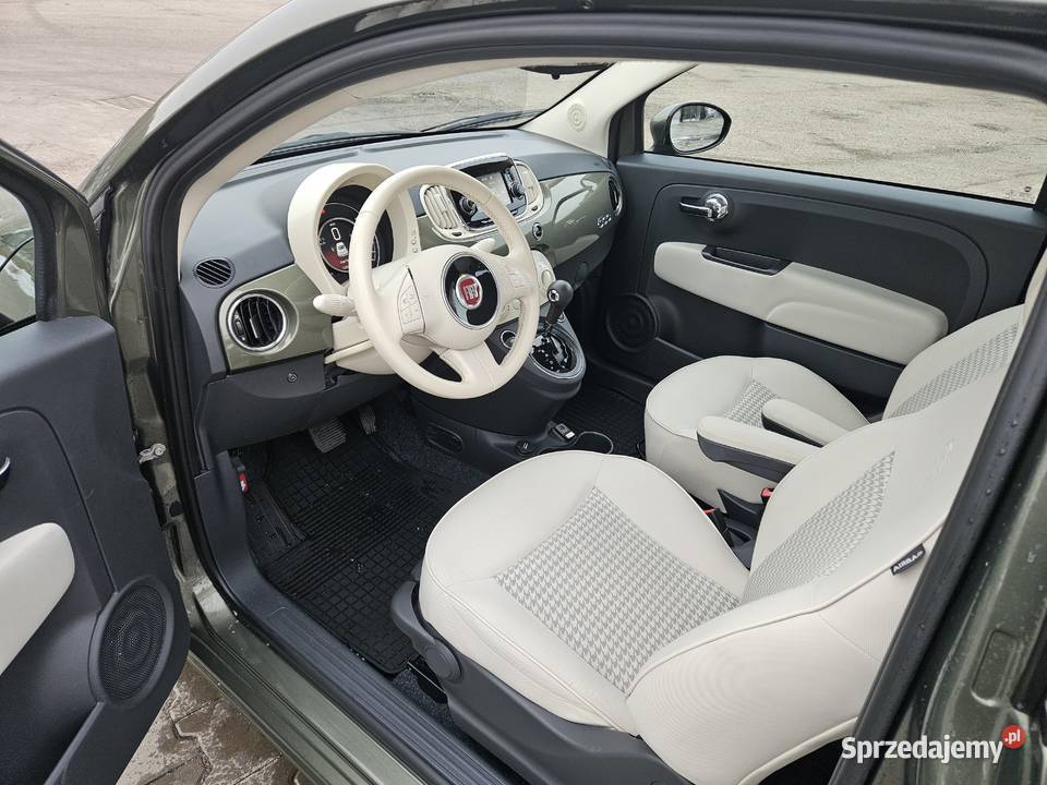 Fiat 500 14 turbo 135 automat Faktura vat 23 Turza Śląska