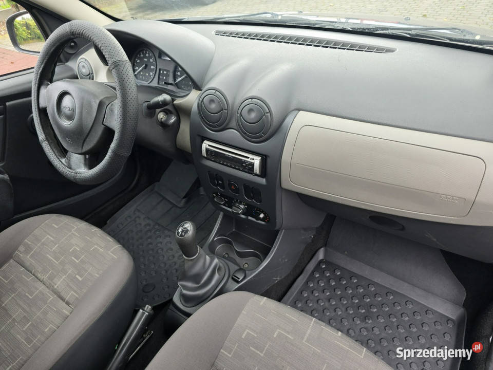 Dacia Sandero 12 75 Benzyna Jeden właściciel 10 niebieski Nasiegniewo