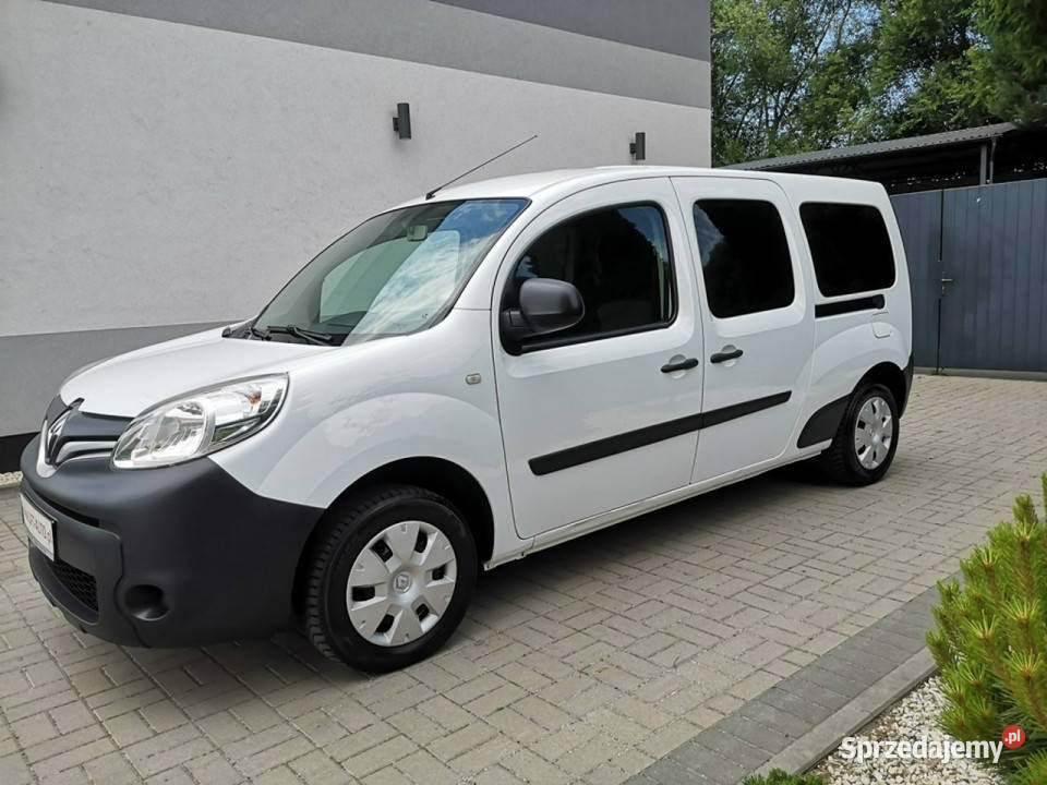 Renault Kangoo 15 DCI 110 Maxi Klima Tempomat przyciemniane szyby Strzegom