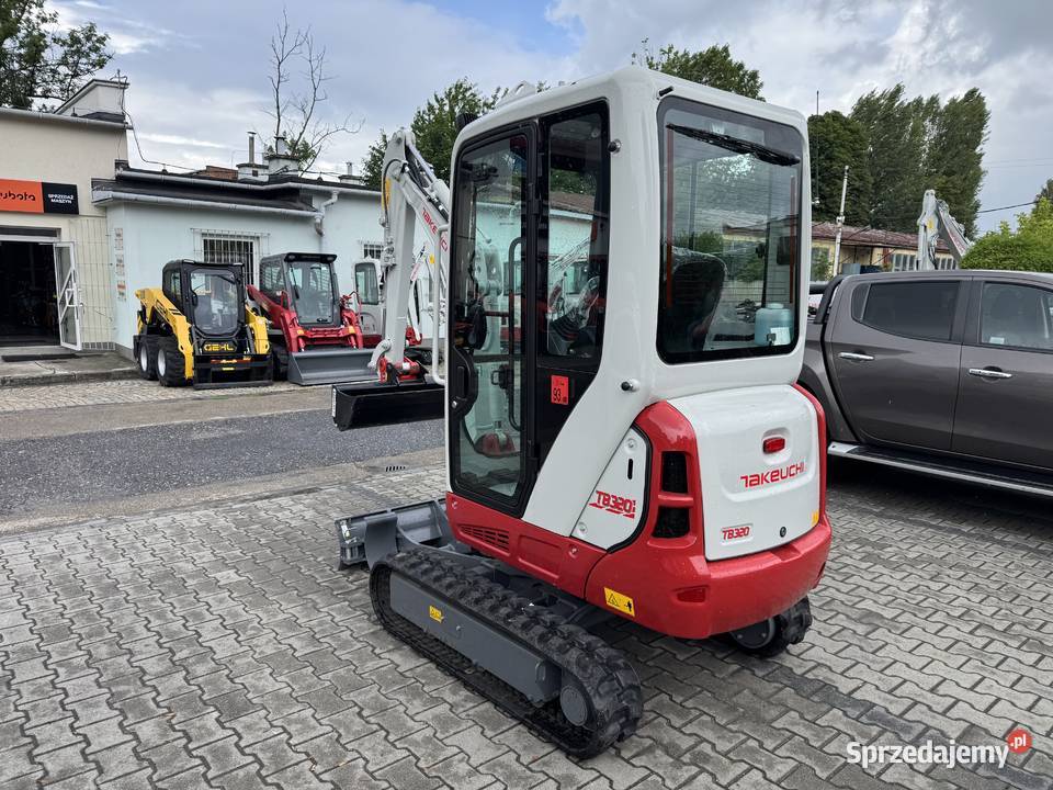 Minikoparka Takeuchi TB320 2 tony Nowa nie śląskie Bielsko-Biała
