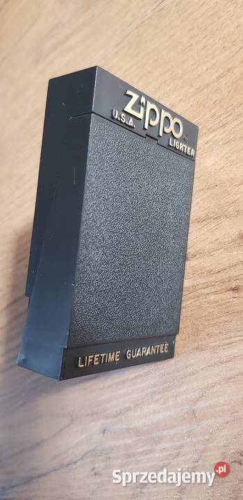 Zippo oryginalne pudełko opakowanie Pozostałe Golina