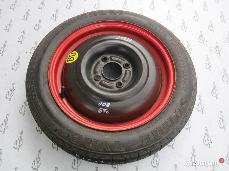 FORD FOCUS MK1 I koło dojazdowe 1258015 95M