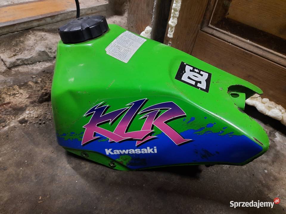 Kawasaki KLR 600 części bak owiewki lagi koło