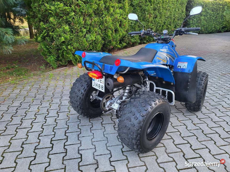 Kawasaki kef 300 zarejstrowany kat B ltz trx łańcuch Kawasaki Szczodrkowice