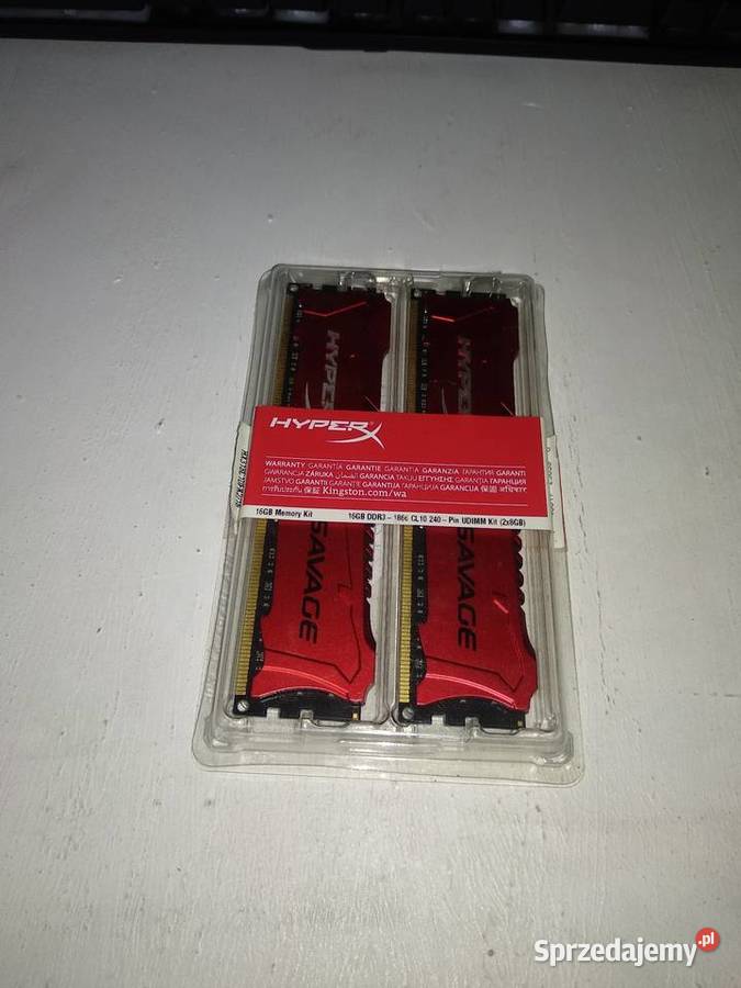 HyperX Savage DDR3 16GB 2x8 Zgorzelec