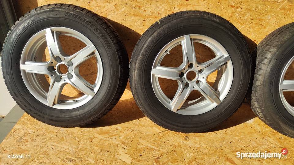 Koła zimowe 2156516 5x1143 et 45 stan opon 8mm Zwoleń sprzedam