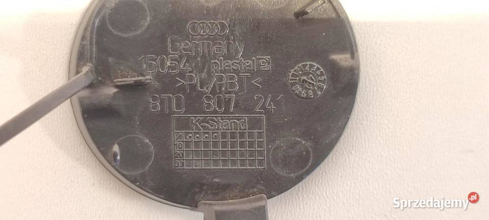 AUDI A4 B8 ZAŚLEPKA HAKA PRZÓD 8T0807241 dolnośląskie sprzedam
