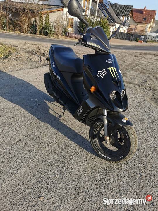 Włoski skuter Malaguti F12 remoncie Malaguti wielkopolskie Rawicz