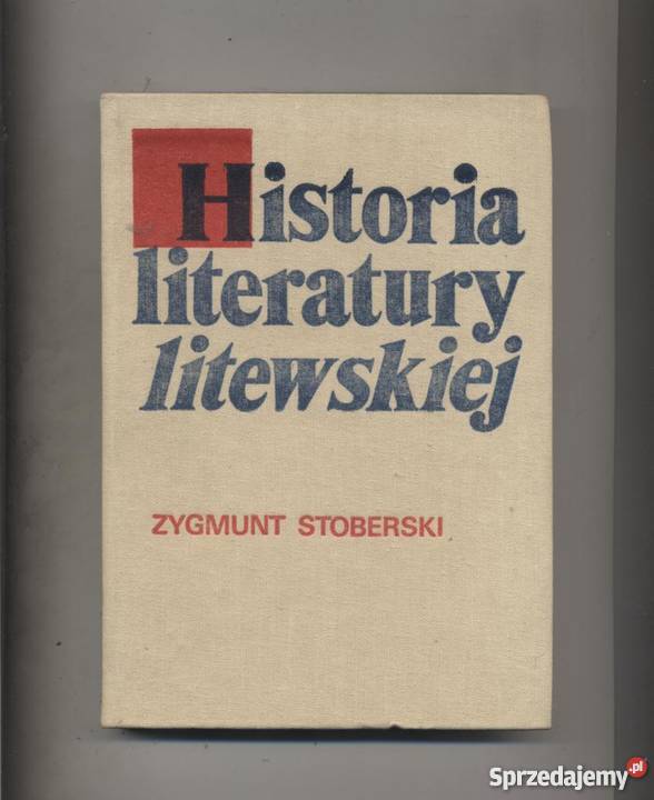 Historia literatury litewskiej Zarys Szczecin