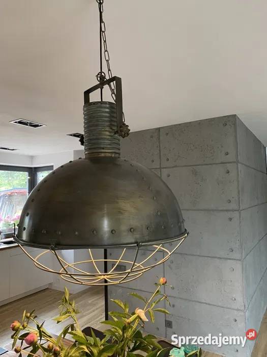 Duża loftowa metalowa lampa Ruda Śląska