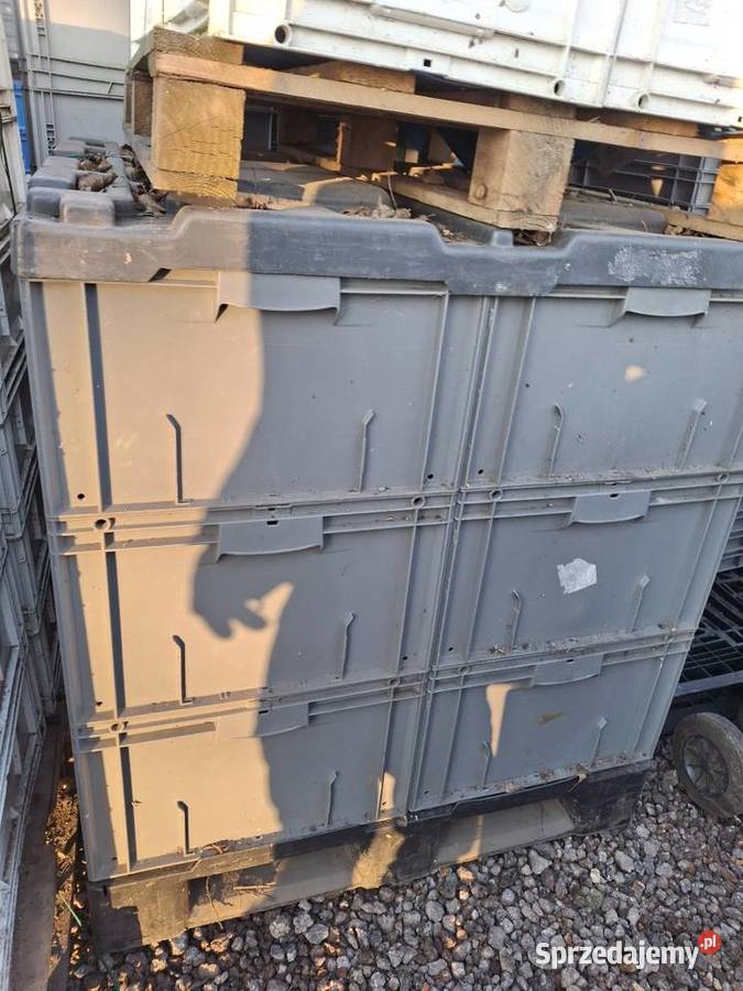 Pojemniki plastikowe 80x60 kontenery plastikowe Gliwice