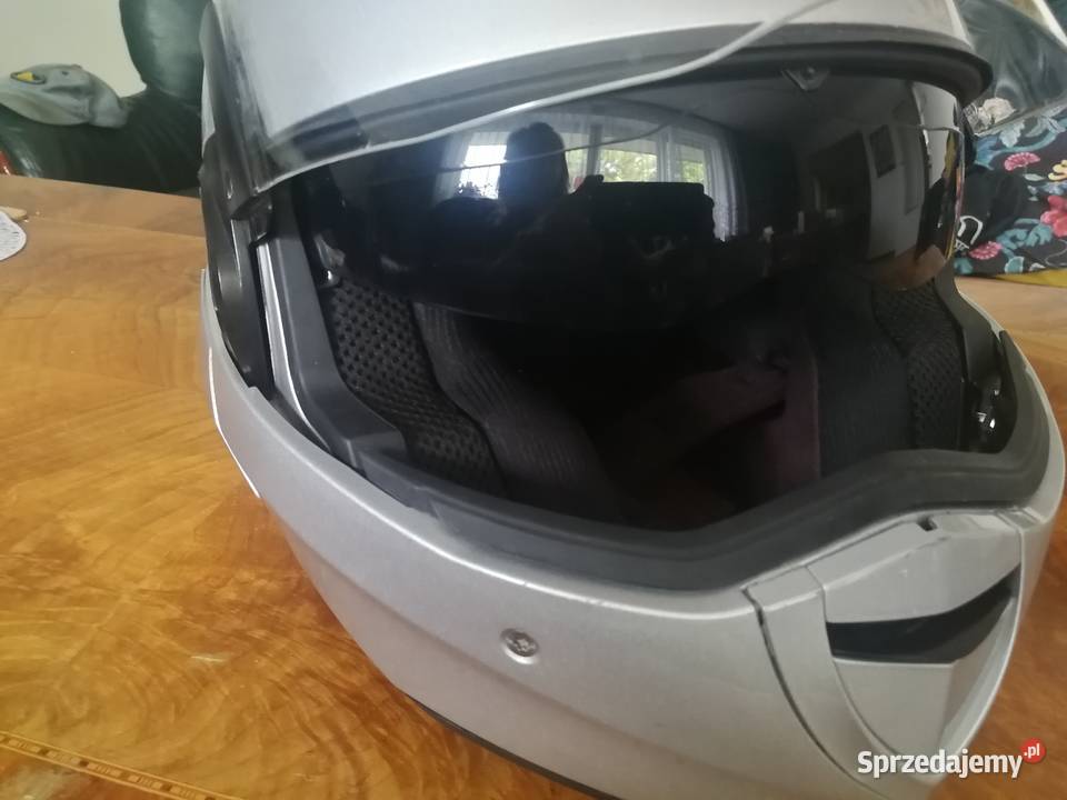 Kask Shark Evoline II 2 szczekowy srebrny Niepołomice