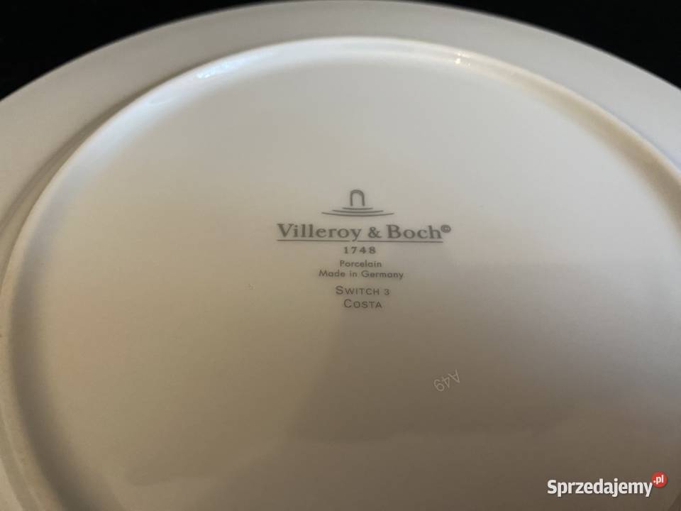 Talerz płaski Villeroyboch Switch 3 Costa Porcelana i szkło Chełm