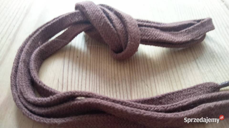 Sznurowadła płaskie grube długość 100 kolor Ostrów Wielkopolski