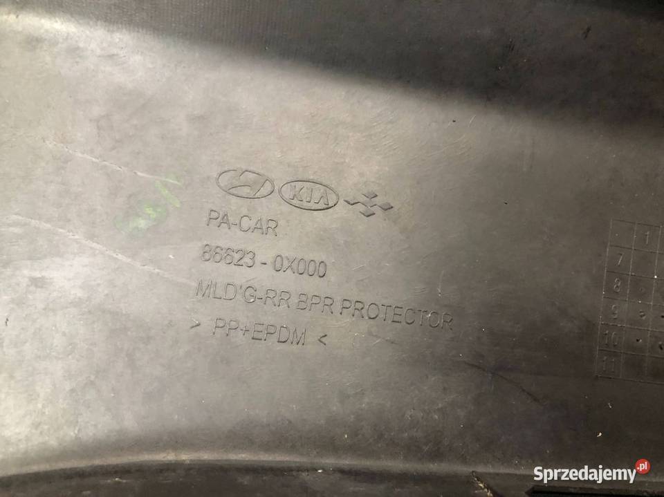 Hyundai i10 2008 Listwa zderzaka tylnego świętokrzyskie Skarżysko-Kamienna