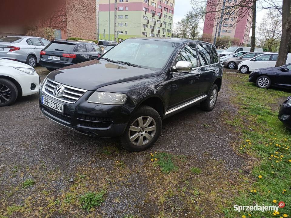 Volkswagen Touareg 30 V6 TDI DPF Perfect Tiptr napęd 4x4 Dąbrowa Górnicza