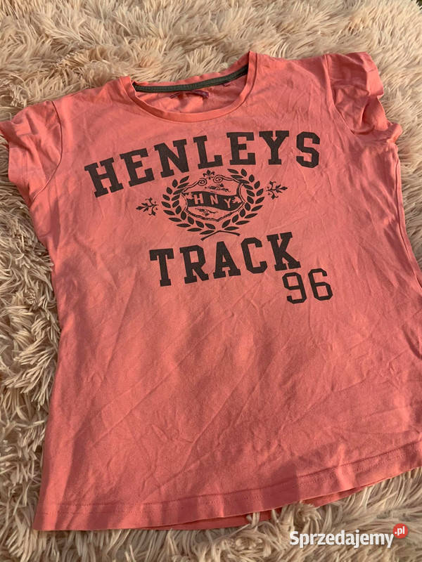 Koszulka Tshirt różowa Henleys