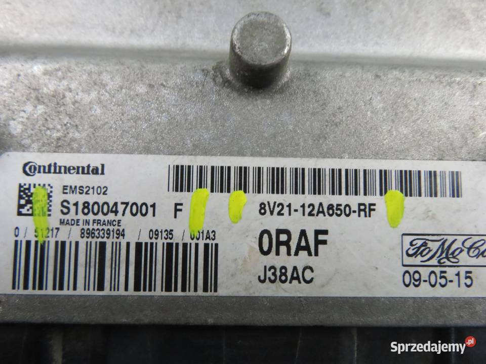 STEROWNIK FORD FIESTA MK6 VI 125 STJA małopolskie