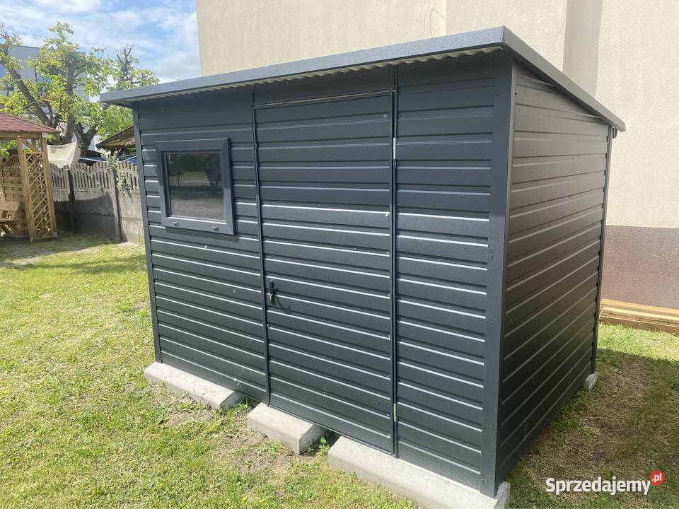 Domek narzędziowy ogrodowy metalowy Swarzędz sprzedam