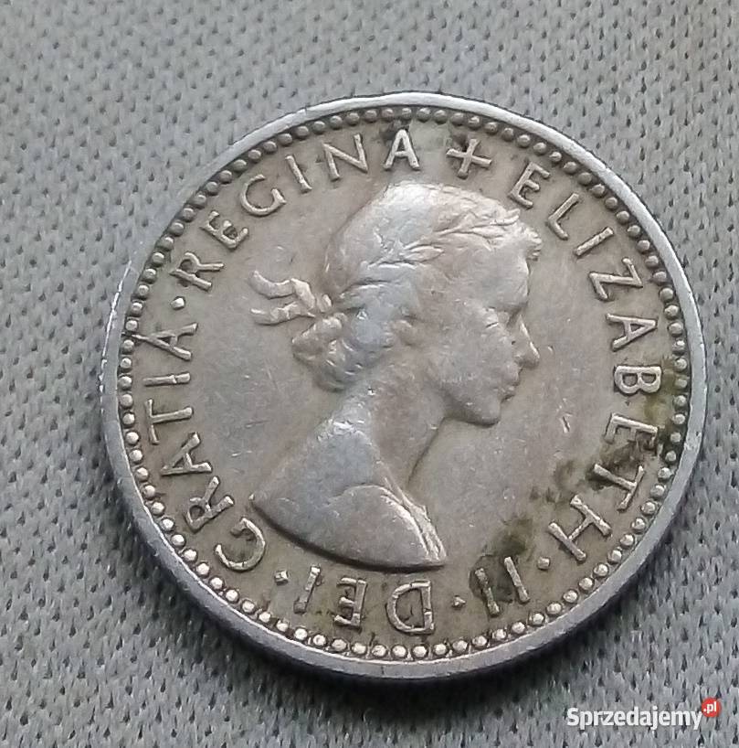 WIELKA BRYTANIASIX PENCE1958 r mazowieckie Legionowo
