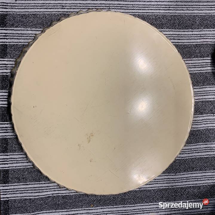 Taca z motywem wiktoriańskim metalowa małopolskie Bochnia sprzedam