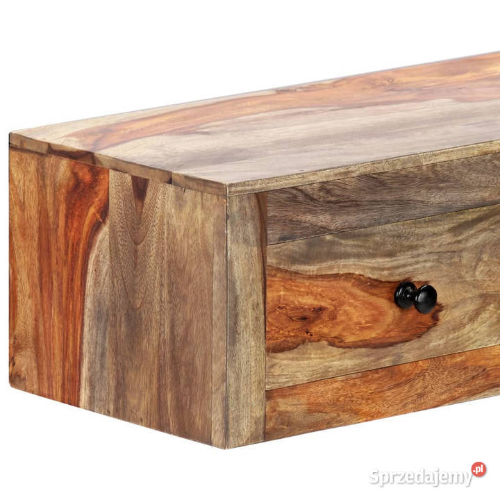Ścienny stolik konsolowy 100x25x20 lite drewno mazowieckie sprzedam