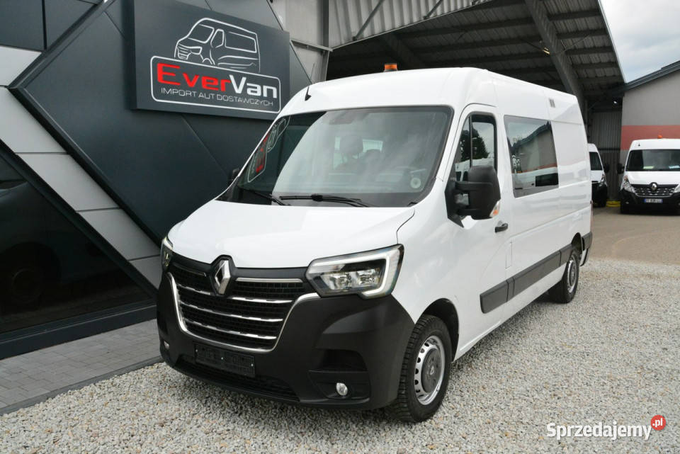 Renault Master średniak 7 osobowy brygadówka immobilizer