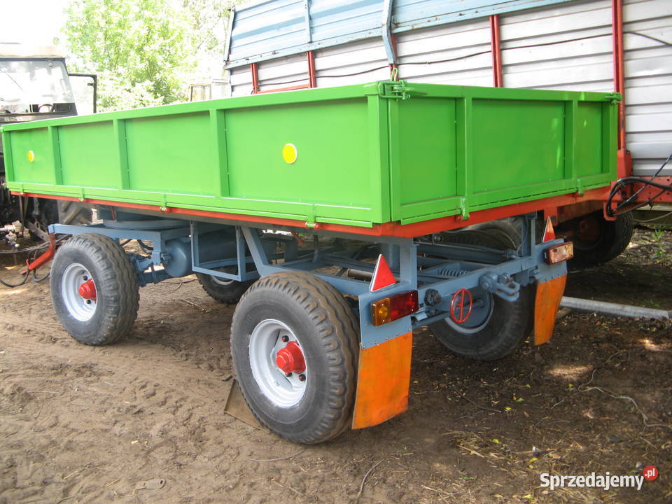 przyczepa d35 2stronny wywrot d47 3stronny Przyczepy rolnicze