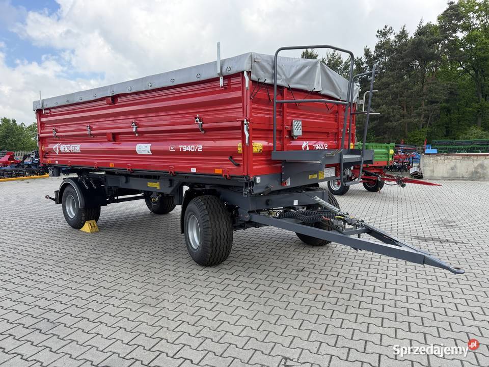 Przyczepa rolnicza paletowa MetalFach T9402 6T Opatówek sprzedam