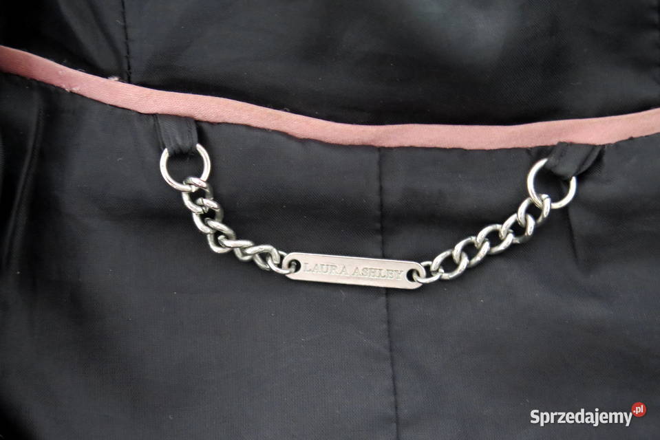 Piękny klasyczny płaszczyk Laura Ashley r M 38 Wiosenna/Jesienna  Moda i Styl wielkopolskie Komorniki