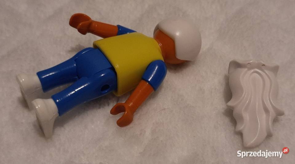 Ludzik z białą brodą Playmobil Geobra 1995 52 Czeladź