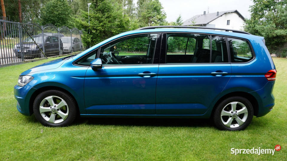 Volkswagen Touran Super stan Gwarancja III 2015 benzyna Zielona Góra