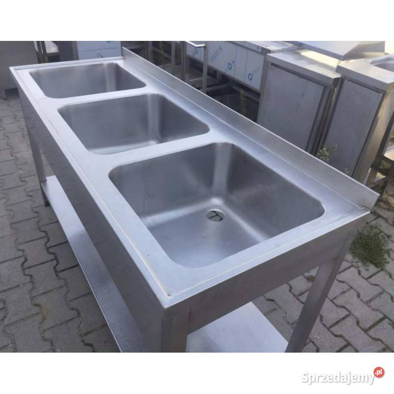 Zlew 3 Komorowy z Półką 1606085 S 1652O Nowe Skalmierzyce sprzedam